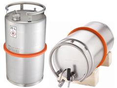 Safety transportation barrel (25 liters) with screw cap - UN-approved